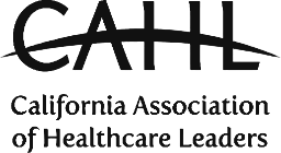 California Association of Healthcare Leaders (CAHL)